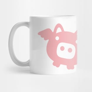 Flying Pink Pig Mug